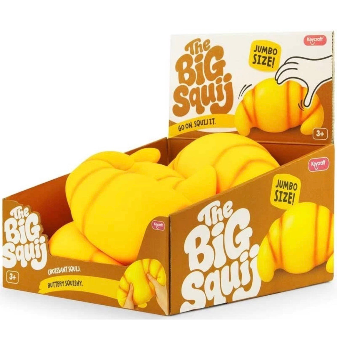 Jumbo Croissant Toy by The Big Squijj