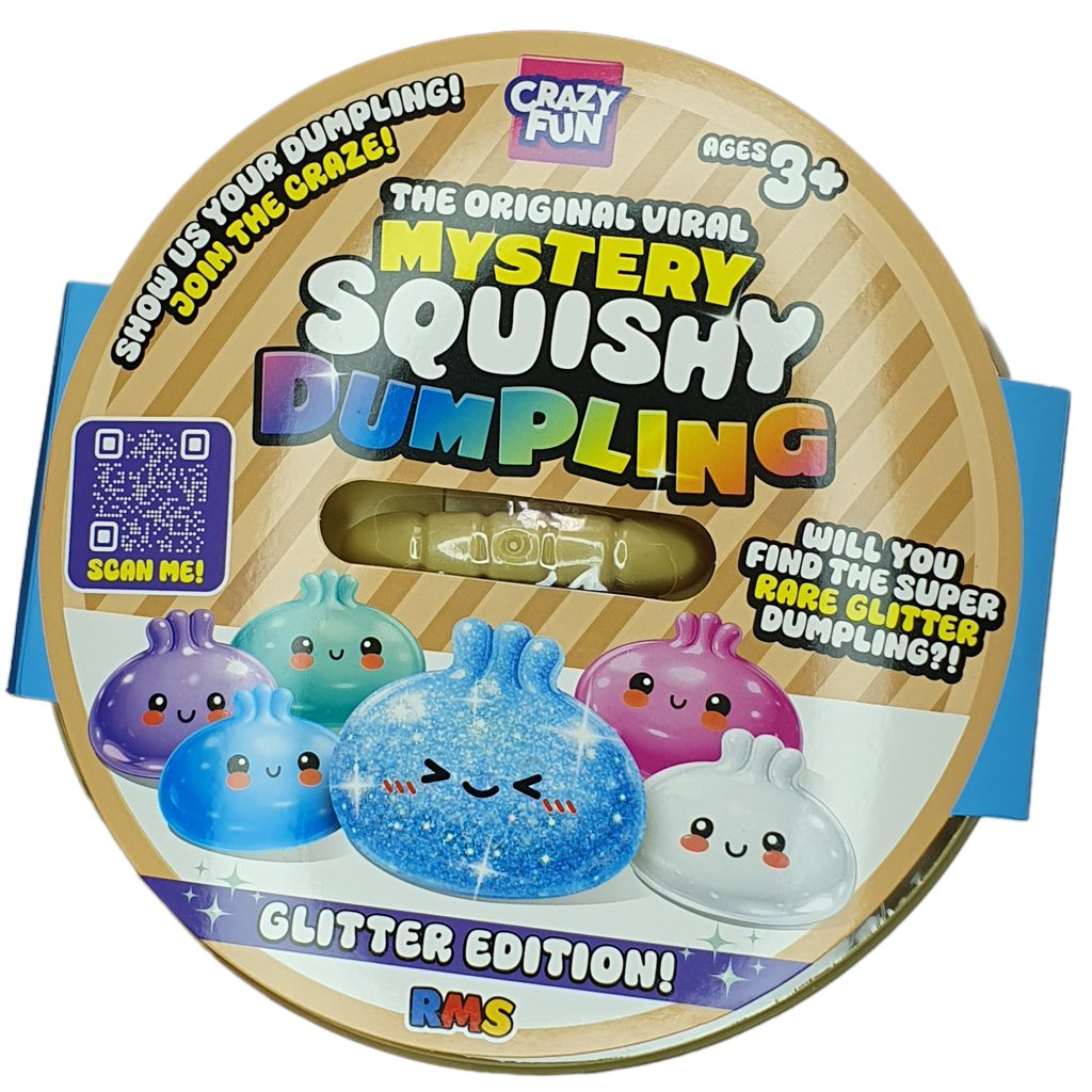XL Mystery Squishy Dumpling -  Glitter Edition