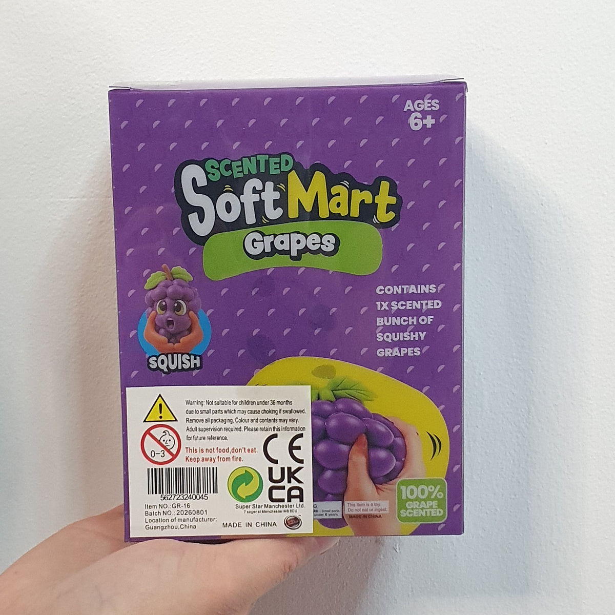 Jumbo Squishy Grape