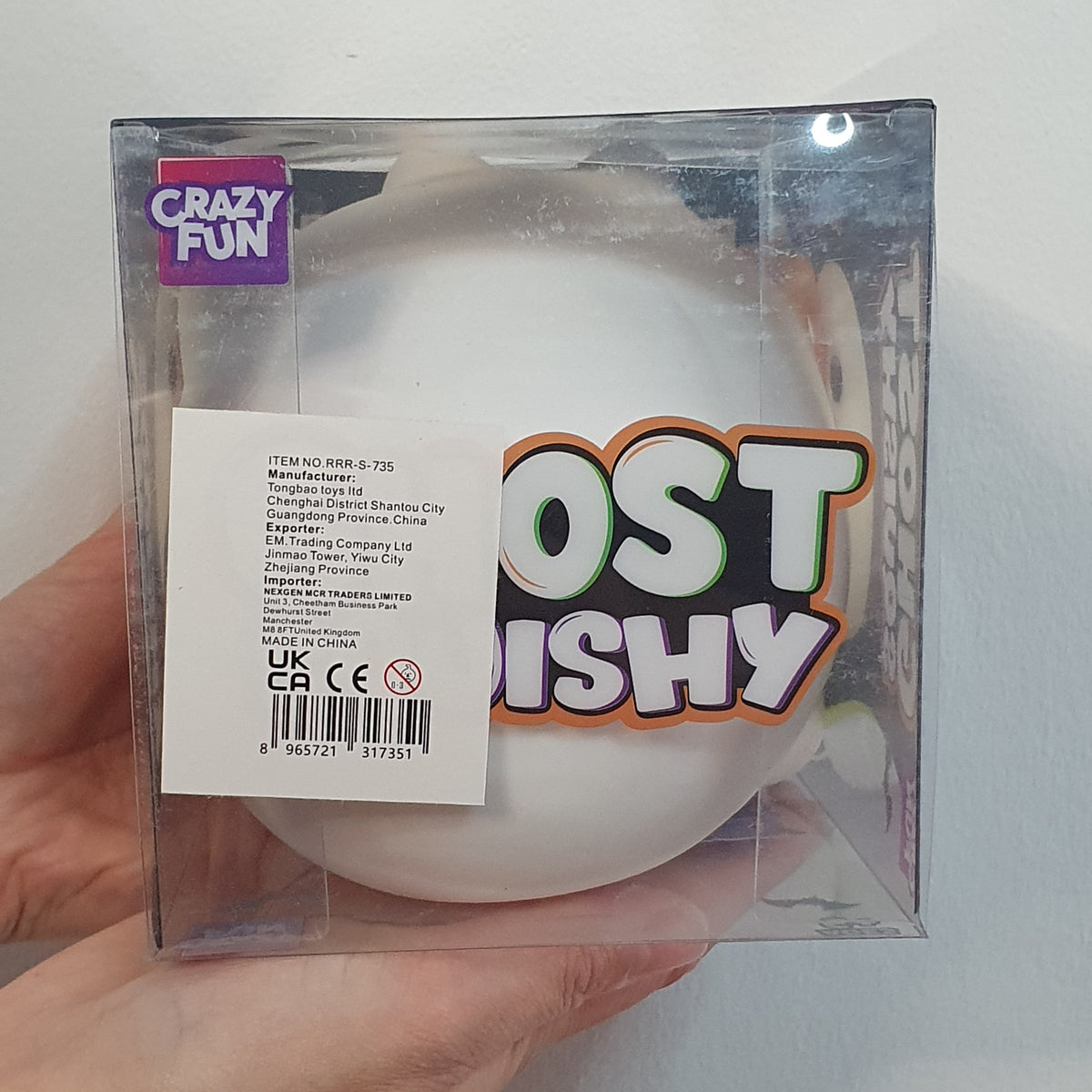 Jumbo Squishy Ghost