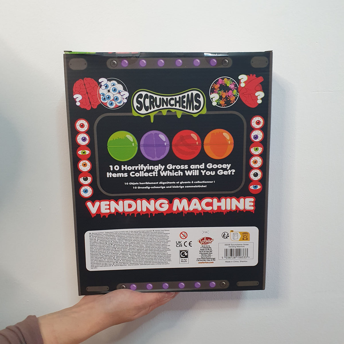 Scrunchems Halloween Edition Vending Machine