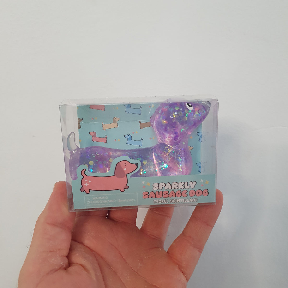 Sparkly Sausage Dog Squishy