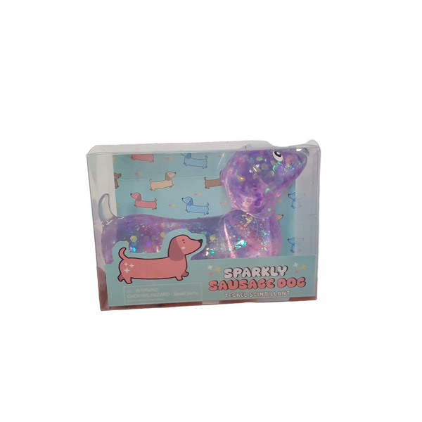Sparkly Sausage Dog Squishy