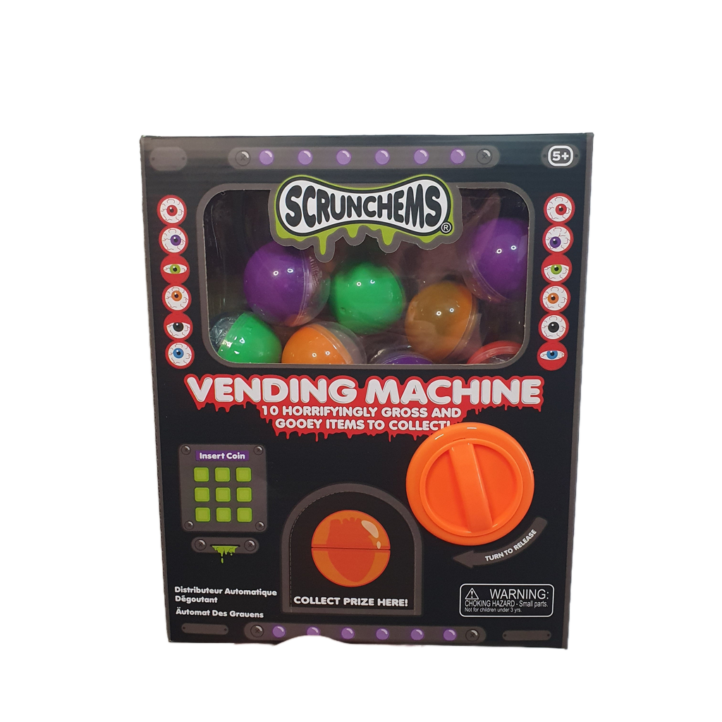 Scrunchems Halloween Edition Vending Machine